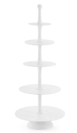 ALZATA 5P DECORATIVA MALLET BIANCO H152