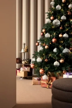 ALZATA 3P DECORATIVA MALLET ARGENTO H82