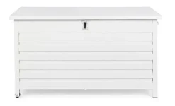 BAULE PORTA CUSCINI SMALL CON RUOTE BIANCO YK11 - ATLANTIC