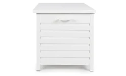 BAULE PORTA CUSCINI SMALL CON RUOTE BIANCO YK11 - ATLANTIC
