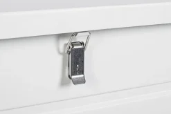 BAULE PORTA CUSCINI SMALL CON RUOTE BIANCO YK11 - ATLANTIC