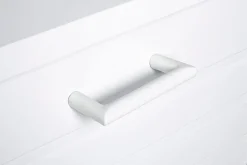 BAULE PORTA CUSCINI SMALL CON RUOTE BIANCO YK11 - ATLANTIC