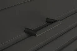 BAULE PORTA CUSCINI SMALL CON RUOTE ANTRACITE YK13 - ATLANTIC