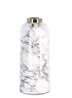 BOTTIGLIA DECORATIVA MARSHA BIANCO H20