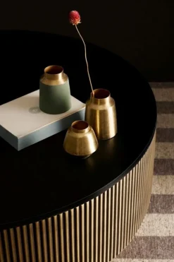 BOTTIGLIA DECORATIVA SAAD ORO H10