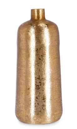 BOTTIGLIA DECORATIVA VARANASI ORO H44,5