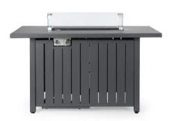 CAMINO A GAS WOLKE GRIGIO SCURO 109X59