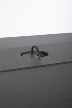 CAMINO A GAS WOLKE GRIGIO SCURO 109X59