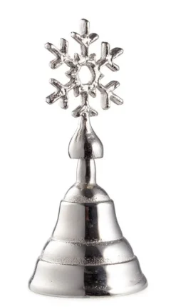 CAMPANA GLOWER FIOCCO DI NEVE ARGENTO