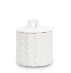 CANDELA C-COPERCHIO TWINE BIANCO Ø9,5