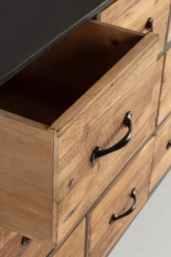 CASSETTIERA 12C MINDIL C-RUOTE H95,5