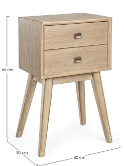 CASSETTIERA IN LEGNO - ALANNIS