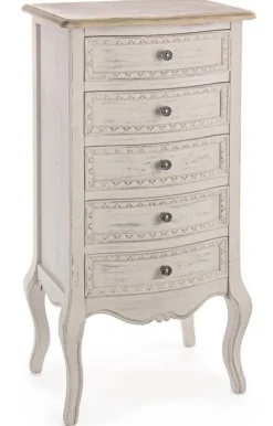 CASSETTIERA IN LEGNO 5 CASSETTI - CLARISSE