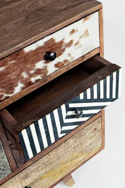 CASSETTIERA IN LEGNO - DHAVAL