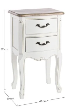 CASSETTIERA IN LEGNO - JUSTINE