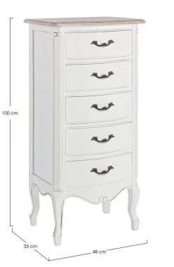 CASSETTIERA IN LEGNO - JUSTINE