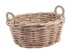 CESTA 2M MALANG OVALE GRIGIO