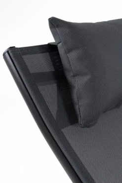 CHAISE LONGUE IN ALLUMINIO ANTRACITE JX55 - KRION