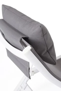 CHAISE LONGUE IN ALLUMINIO BIANCO JX11 - KRION