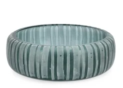 CIOTOLA DECORATIVA ARUNI VT BLU GRIG D36