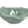 CIOTOLA DECORATIVA ESMA VERDE D34,5