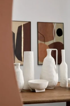 CIOTOLA DECORATIVA HISAR BIANCO H10