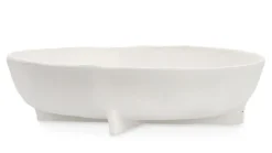 CIOTOLA DECORATIVA HISAR BIANCO 31X30,5