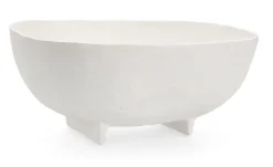 CIOTOLA DECORATIVA HISAR BIANCO 26,5X27