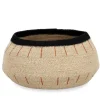 CIOTOLA DECORATIVA HUE NATURALE NERO D20