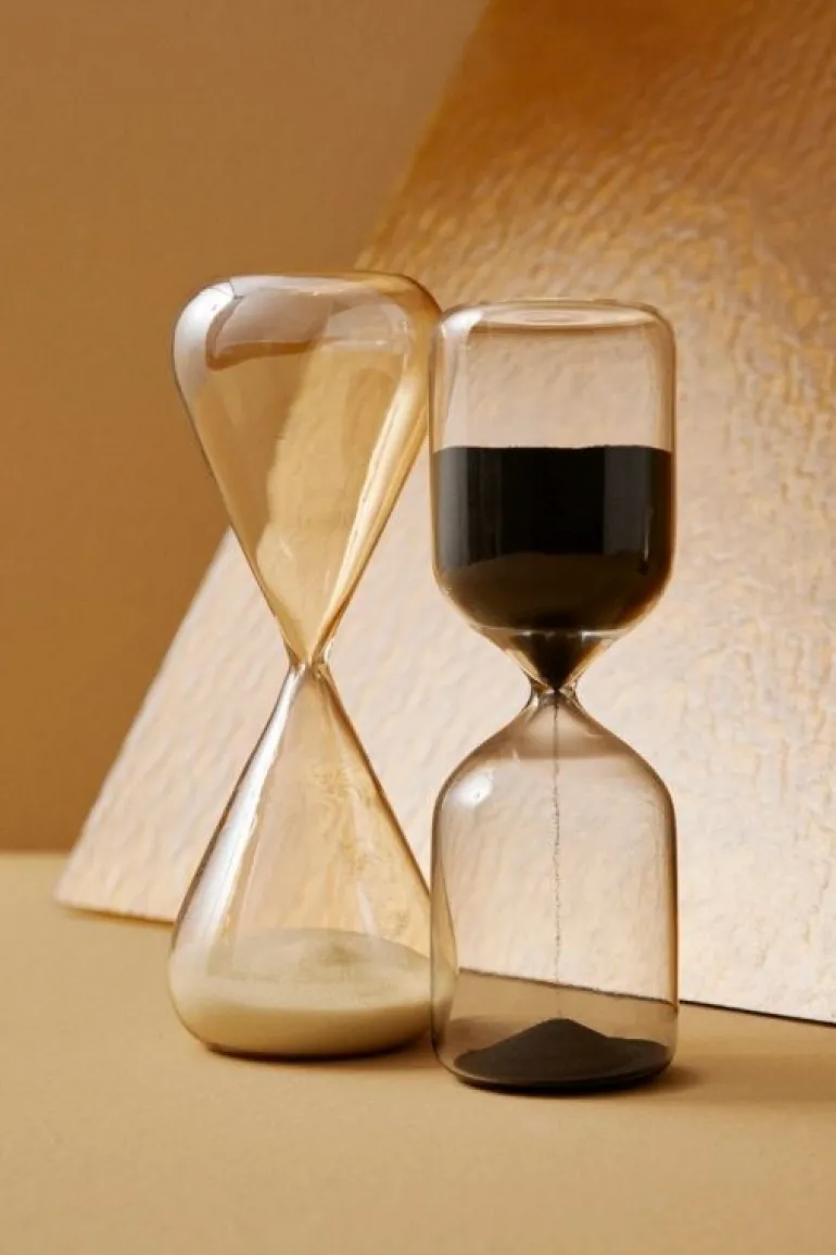 CLESSIDRA KRONOS AMBRA-BIANCO H21,5