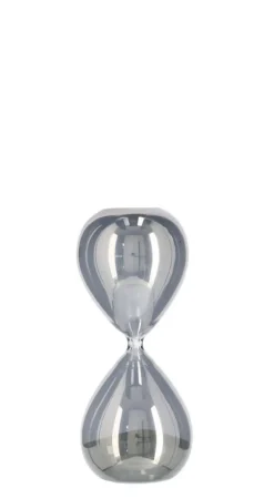 CLESSIDRA KRONOS ARGENTO-BIANCO H19,2