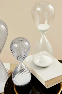 CLESSIDRA KRONOS TRASPARENTE-BIANCO H29