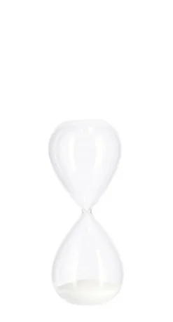 CLESSIDRA KRONOS TRASPARENT-BIANCO H20,3