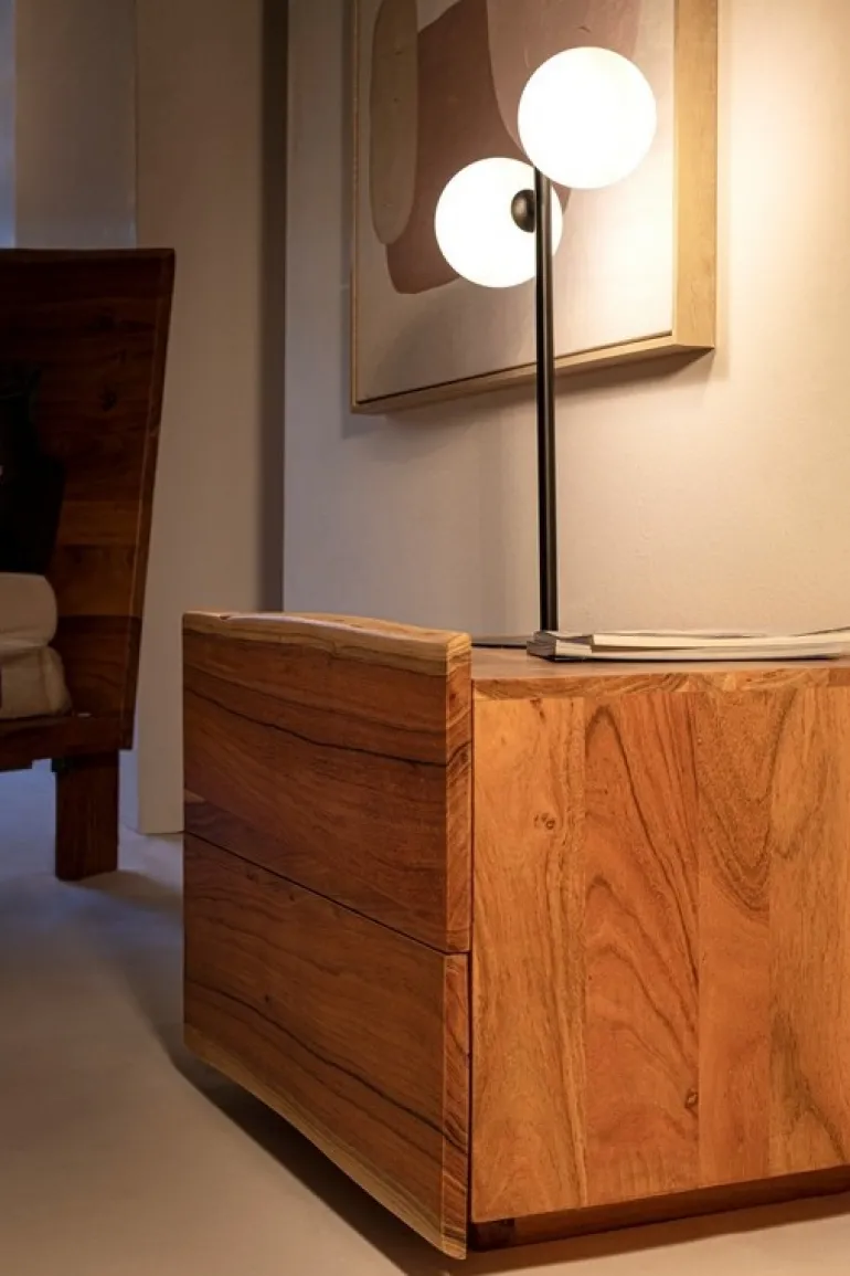 COMODINO IN LEGNO - ARON