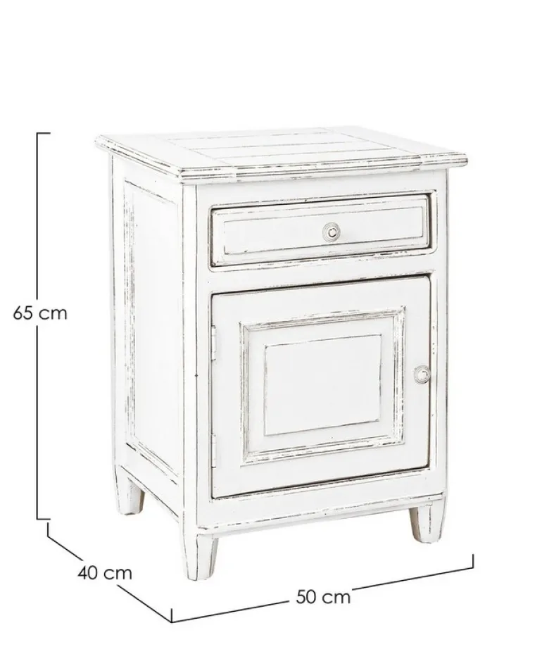 COMODINO IN LEGNO - COLETTE