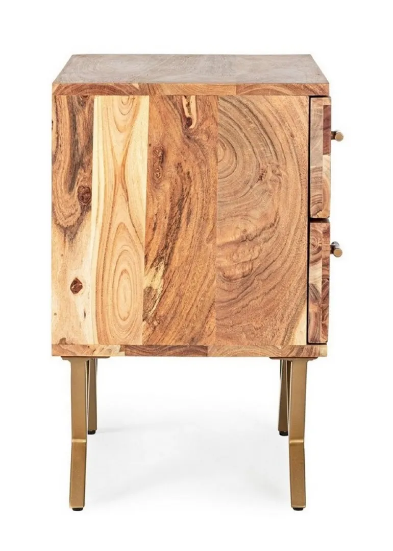 COMODINO IN LEGNO - RAIDA