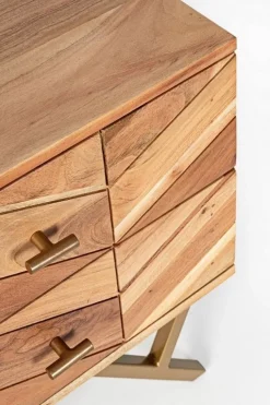 COMODINO IN LEGNO - RAIDA