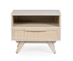 COMODINO IN LEGNO - SAHANA