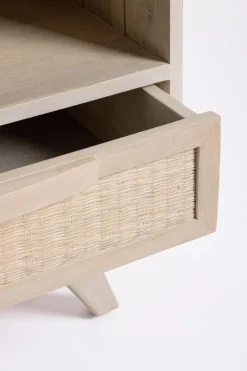 COMODINO IN LEGNO - SAHANA