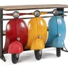CONSOLLE BAR TRIS VESPA COLOR