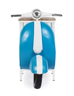 CONSOLLE BAR VESPA BLU