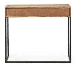 CONSOLLE IN LEGNO 2 CASSETTI - EGON