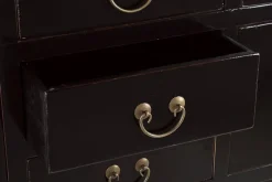 CONSOLLE IN LEGNO NERO - JINAN