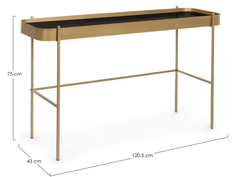 CONSOLLE IN VETRO - RASHIDA