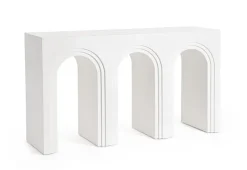 CONSOLLE RHOME TWIN RETT BIANCO