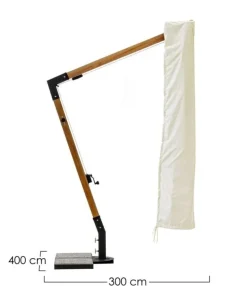 COPRI OMBRELLONE IN POLIESTERE 3X4 - CAPUA