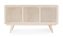 CREDENZA 2 ANTE IN LEGNO - SAHANA