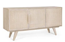 CREDENZA 3 ANTE IN LEGNO - SAHANA