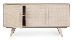 CREDENZA 3 ANTE IN LEGNO - SAHANA