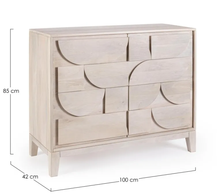 CREDENZA 2 ANTE IN LEGNO - ARCHITA
